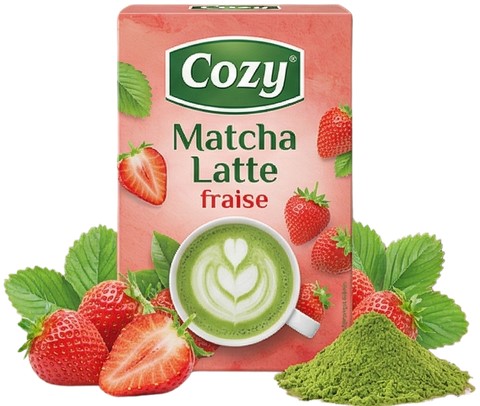 Matcha Latte Fraise thumbnail 1